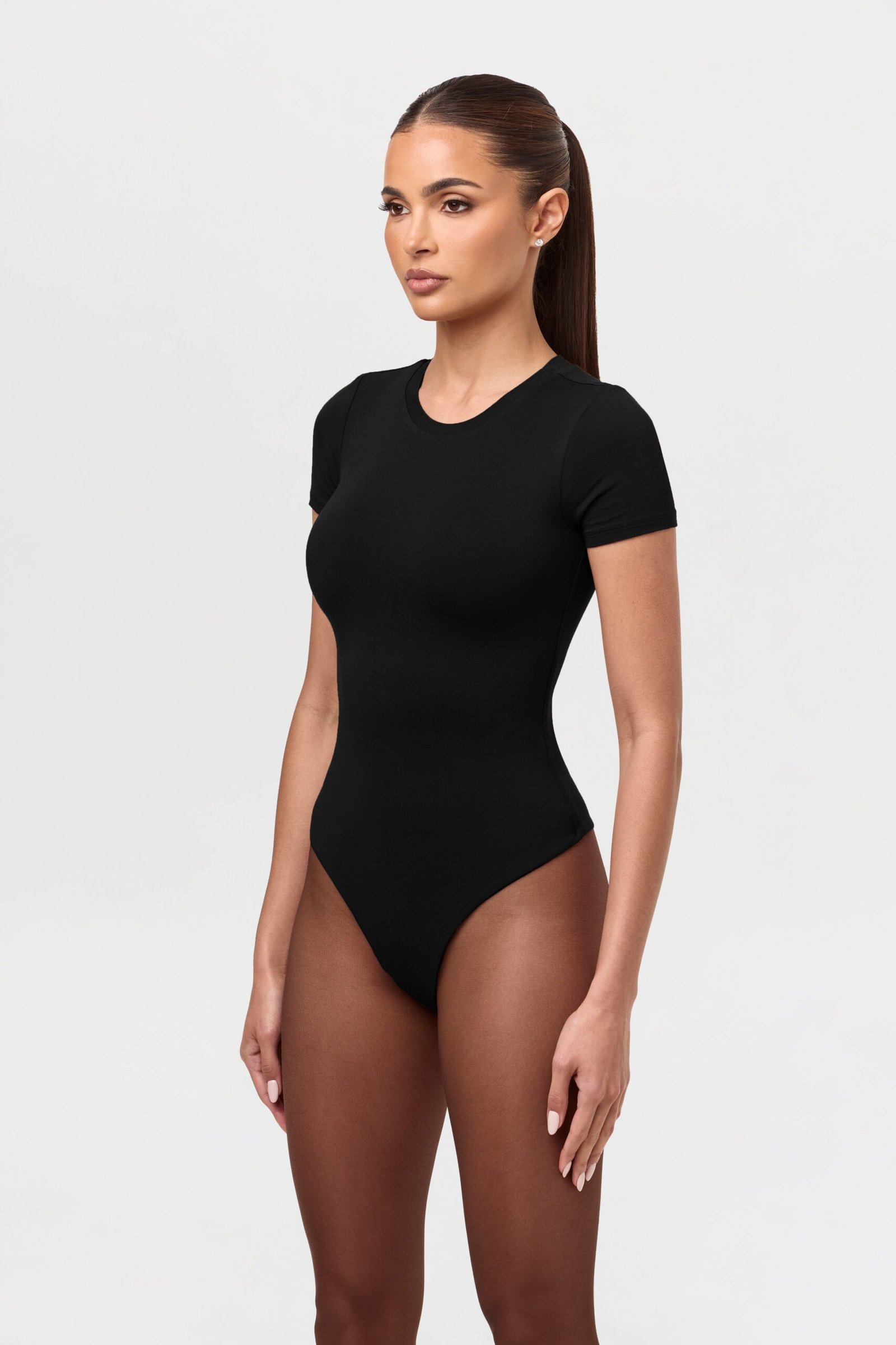 Smooth Crewneck Tee Bodysuit - Image 2