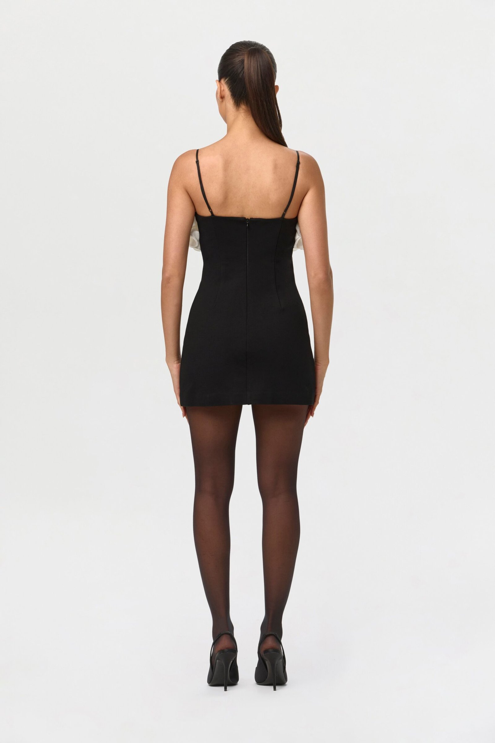 Ponte Roses Mini Dress - Image 5